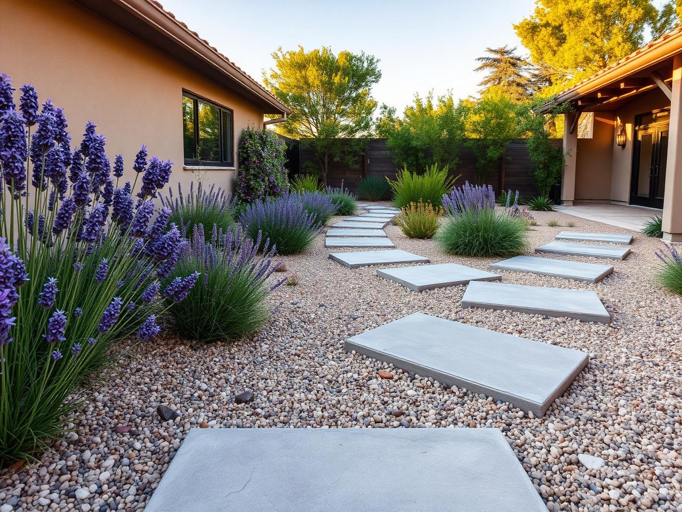 Native Garden & Decomposed Granite Paths in Pasadena