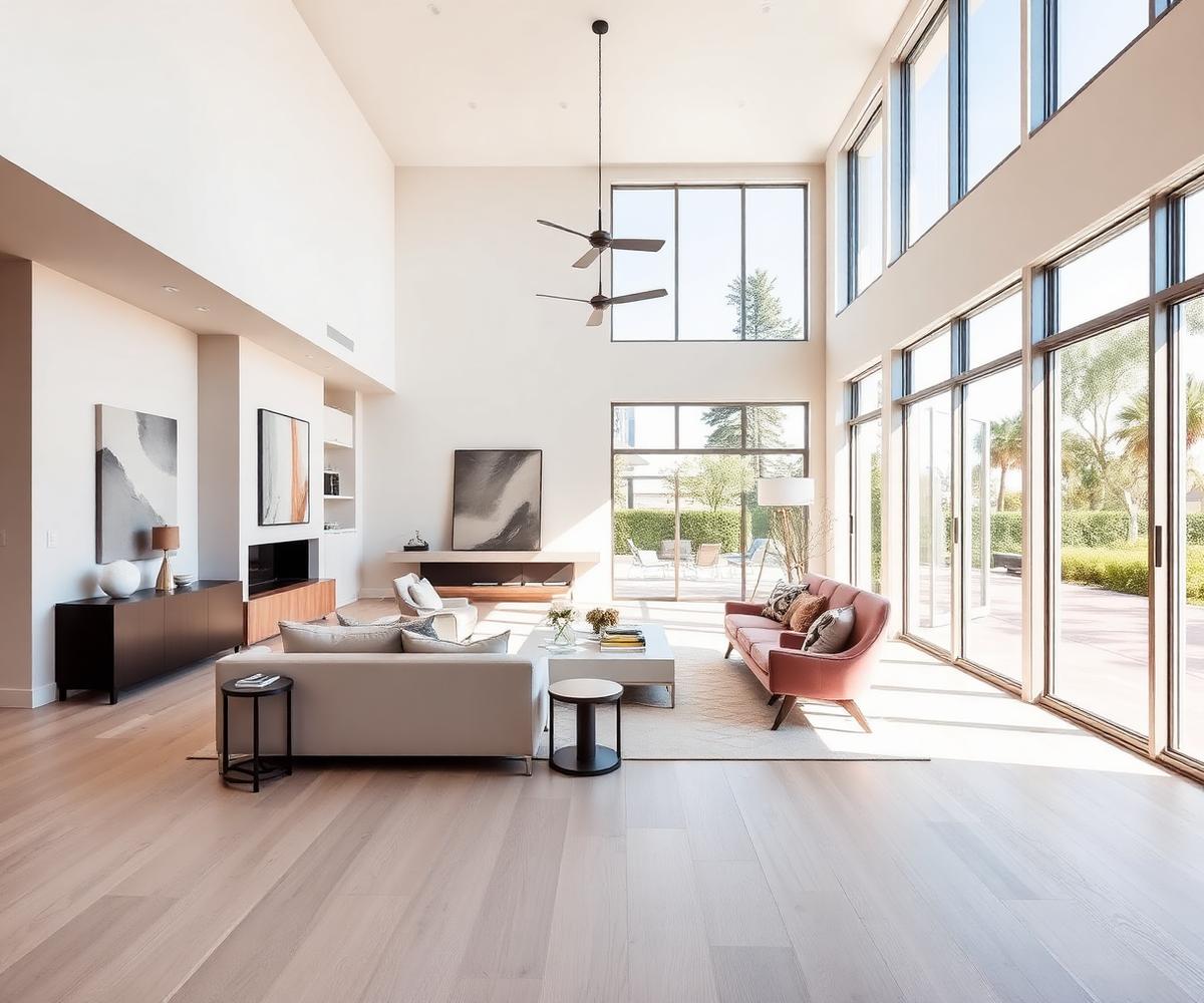Luxury interior finished by WOW Construction Group in Los Angeles