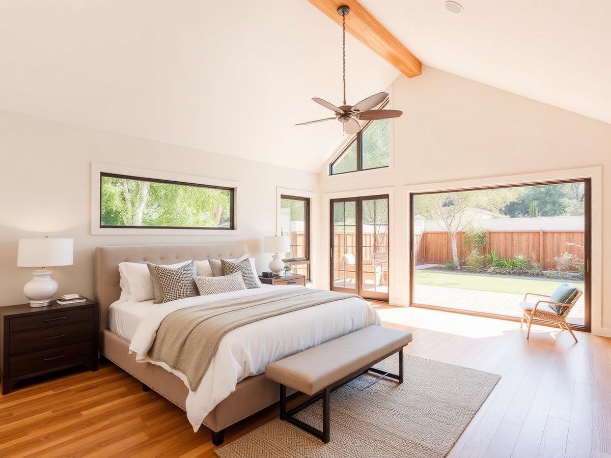 Vaulted Primary Suite in Glendale
