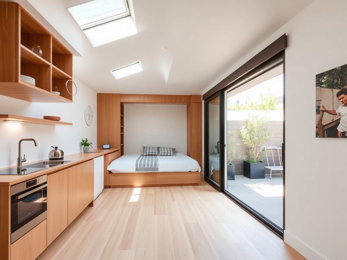 Murphy-Bed Studio ADU in Silver Lake
