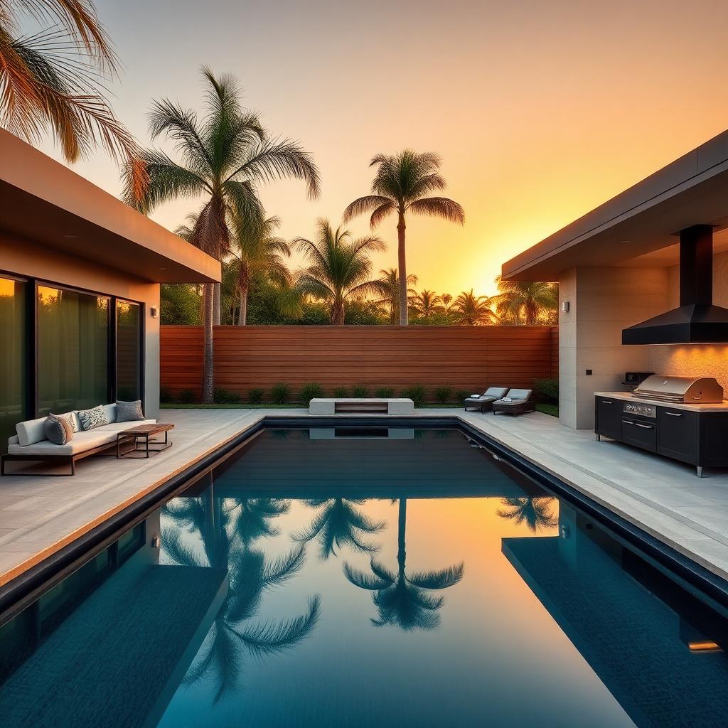 Modern Pool & Lounge in Sherman Oaks — Structural Engineering by WOW Construction Group