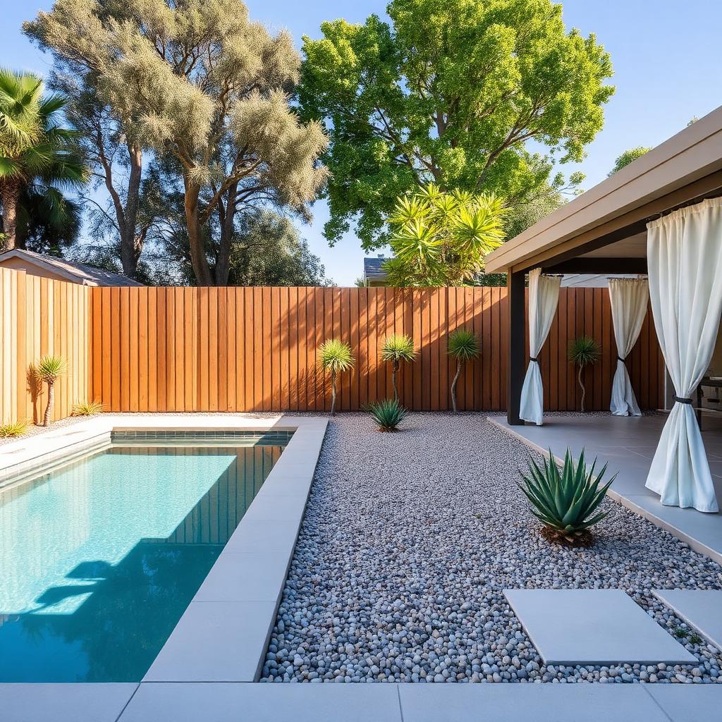 Lap Pool & Cabana in Venice