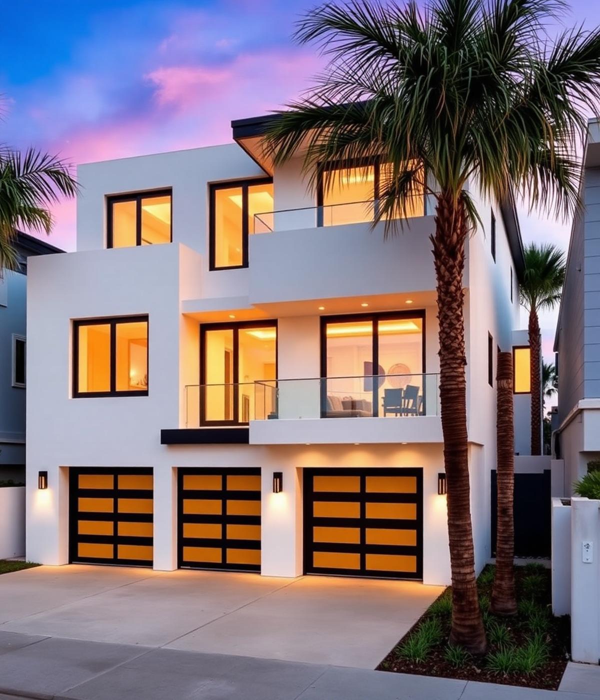 Spec Build at Twilight in Manhattan Beach