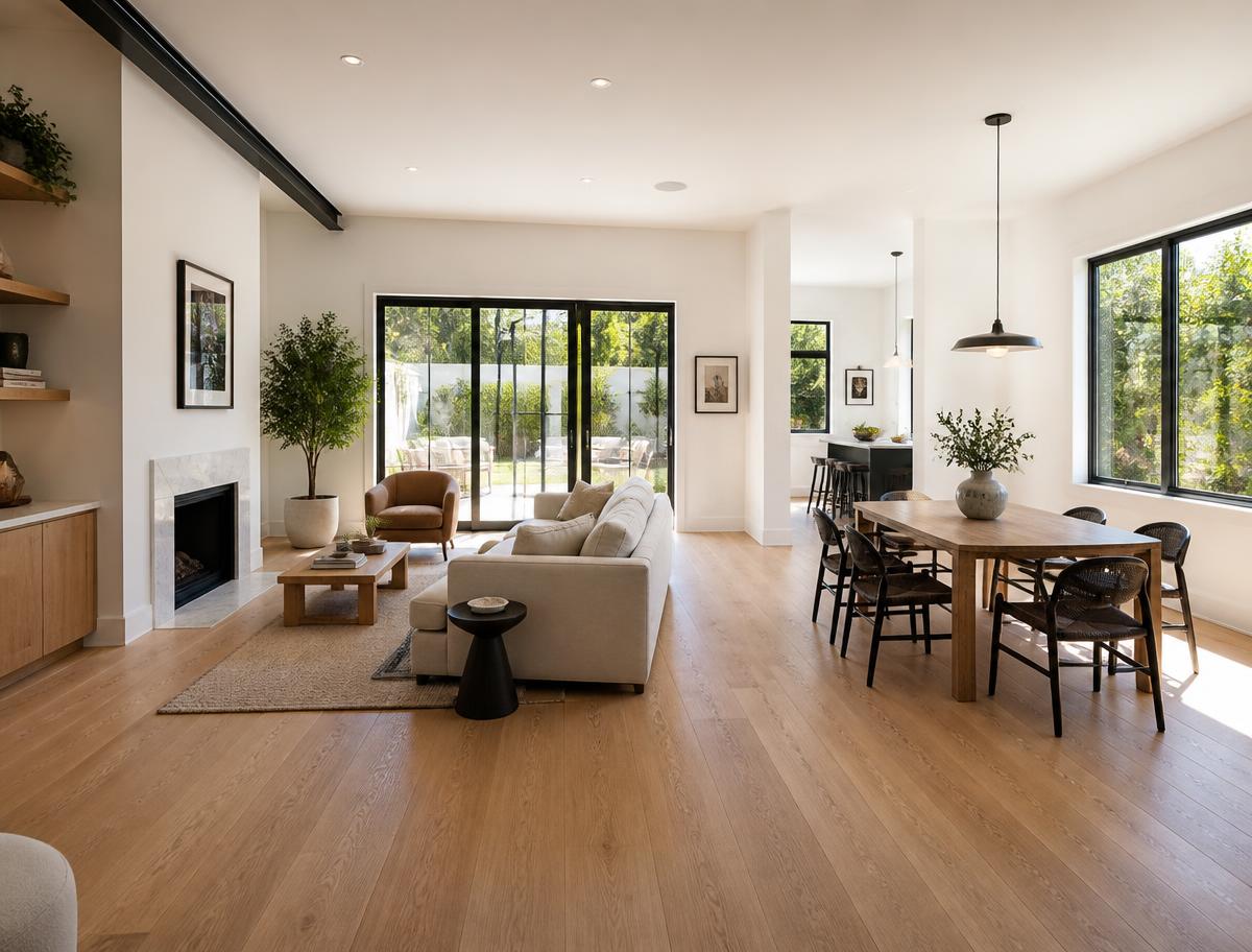 Open Plan Interior Remodel in Studio City