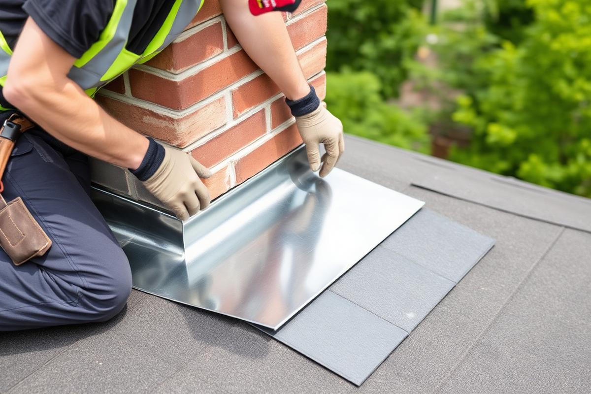 Chimney flashing rebuilt properly. This is where most LA leaks actually start. — Roofing by WOW Construction Group in Los Angeles
