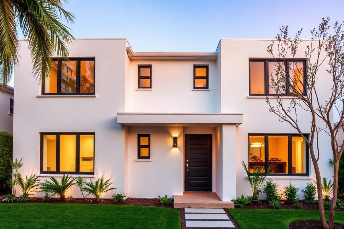 Re-stucco and paint together: same house, brand-new first impression. — Exterior Paint & Stucco by WOW Construction Group in Los Angeles