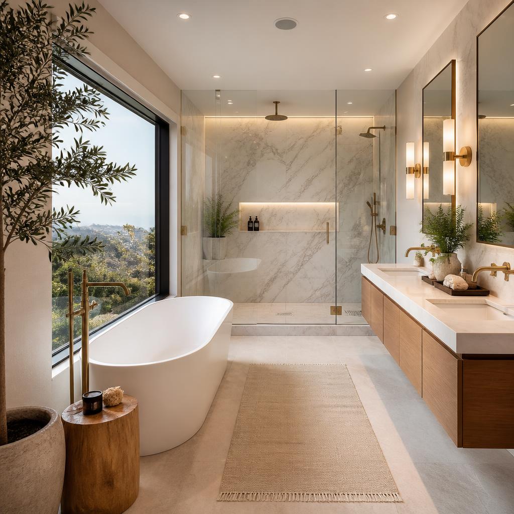 Bathroom Remodeling services in Los Angeles by WOW Construction Group