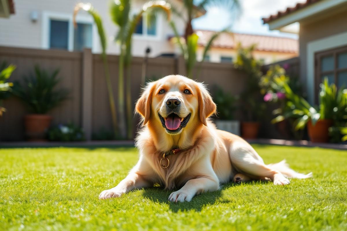 Pet turf with flow-through backing and antimicrobial infill — Artificial Turf by WOW Construction Group in Los Angeles